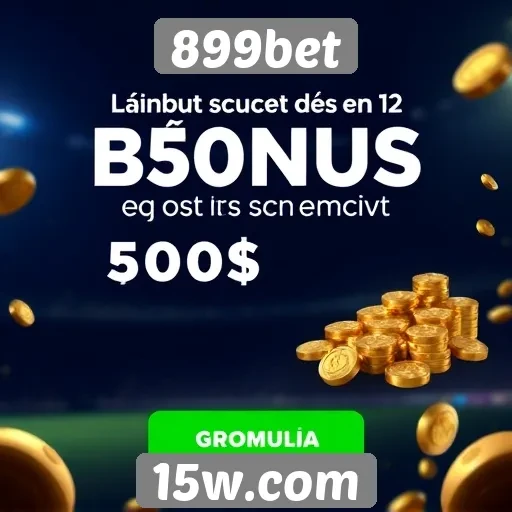 Promoções e bônus disponíveis no 899bet